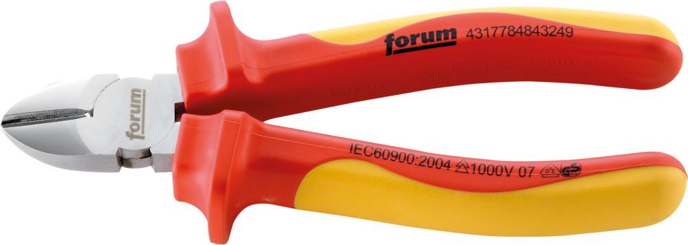 FORUM Seitenschneider verchromt180mm VDE Produktbild FORUM Seitenschneider verchromt180mm VDE