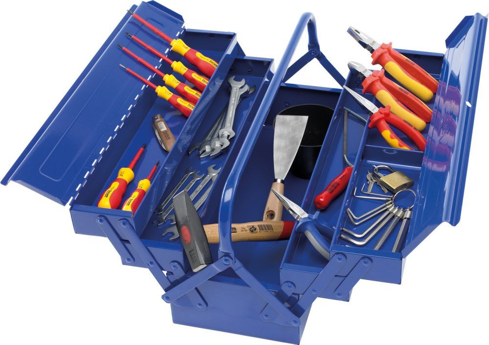 FORUM Elektriker-Werkzeugsatz 41tlg. in Koffer Produktbild FORUM Elektriker-Werkzeugsatz 41tlg. in Koffer