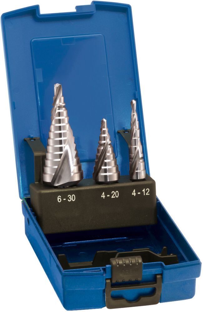 FORUM Stufenbohrer Stz.HSS spiralg. 4-30,00mm Produktbild FORUM Stufenbohrer Stz.HSS spiralg. 4-30,00mm