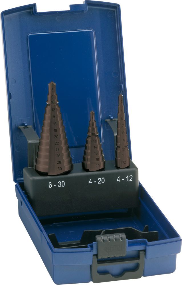 FORUM Universal Stufenbohrer Satz HSSTiAlN4-30,00mm Produktbild FORUM Universal Stufenbohrer Satz HSSTiAlN4-30,00mm