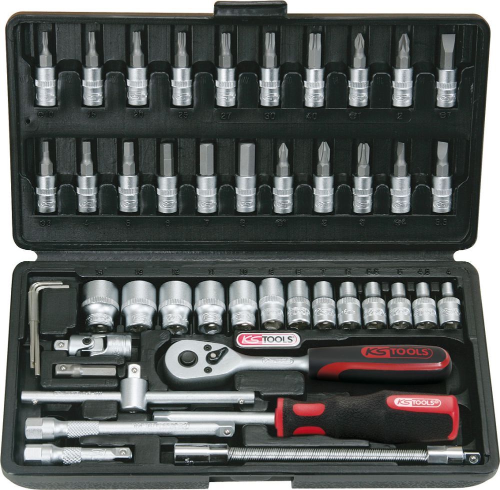 KS Steckschlüssel Garnitur 1/4" 46-tlg. Produktbild KS Steckschlüssel Garnitur 1/4" 46-tlg.