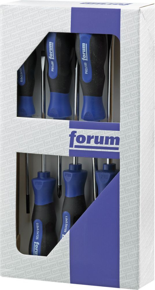 Forum Schraubendreher-Satz 7tlg. Schl., PH, PZ, TX Forum Schraubendreher-Satz 7tlg. Schl., PH, PZ, TX