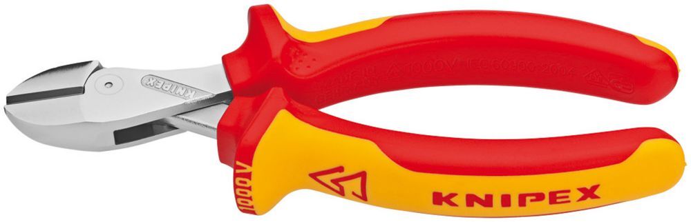 Knipex Kompakt Seitenschneider VDE 160mm m.Kst.Griff Produktbild Knipex Kompakt Seitenschneider VDE 160mm m.Kst.Griff