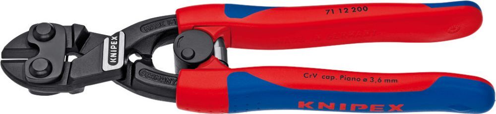 Knipex Mini Bolzenabschneider mit 200 mm Kompakt Produktbild Knipex Mini Bolzenabschneider mit 200 mm Kompakt