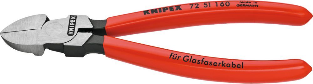 Knipex Seitenschneider 160mm f. LWL-Kabel Produktbild Knipex Seitenschneider 160mm f. LWL-Kabel