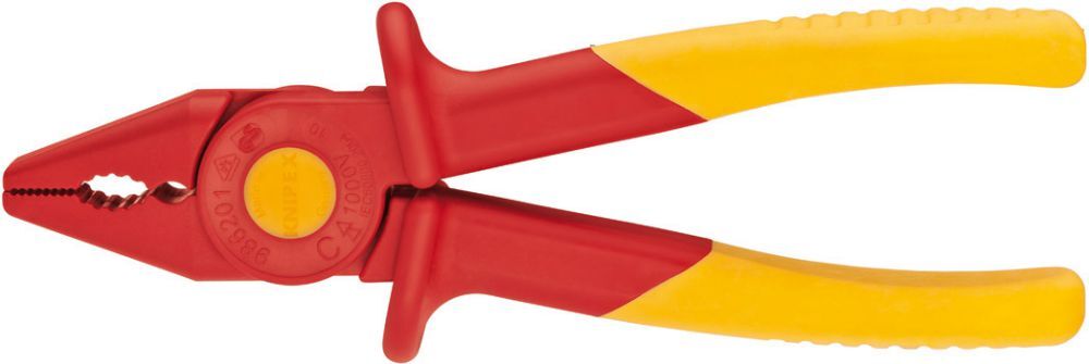 Knipex Kunststoff-Greifzange VDE 180mm Produktbild Knipex Kunststoff-Greifzange VDE 180mm