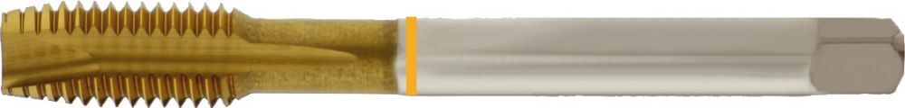 FORUM Maschinengewindebohrer M D376B HSSEM12 TiN Produktbild FORUM Maschinengewindebohrer M D376B HSSEM12 TiN
