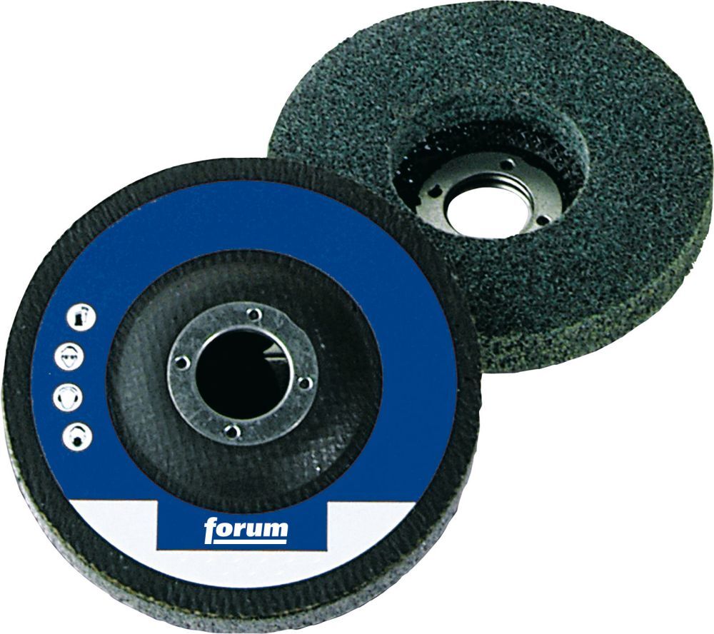 FORUM Vlieskompaktscheibe Fiberglasr. 115mm 6am Produktbild FORUM Vlieskompaktscheibe Fiberglasr. 115mm 6am