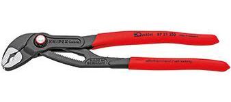 Knipex Wasserpumpenzange Cobra QuickSet 250mm tauchisol. Produktbild Knipex Wasserpumpenzange Cobra QuickSet 250mm tauchisol.