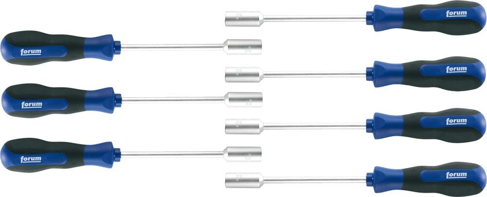 FORUM Steckschlüssel Schraubendreher Satz 7tlg. 5-13mm Produktbild FORUM Steckschlüssel Schraubendreher Satz 7tlg. 5-13mm