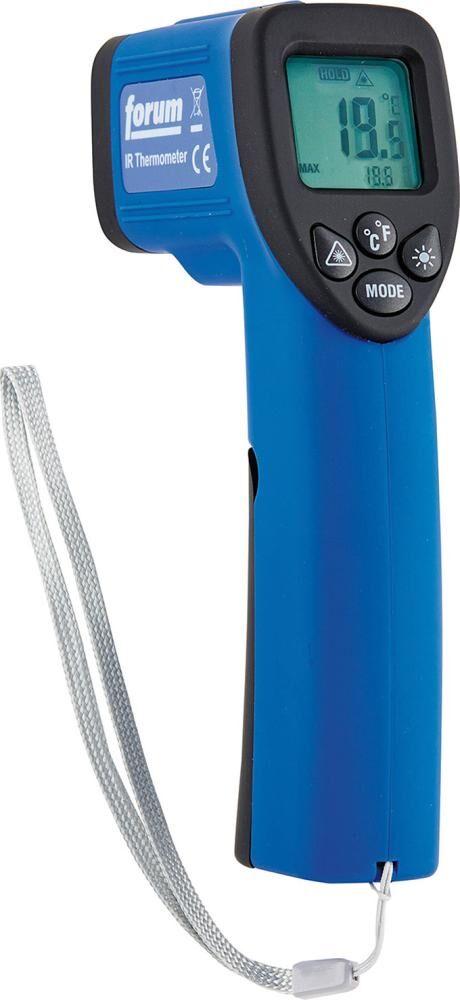 FORUM Infrarot-Thermometer -50 bis 550 Grad C Produktbild FORUM Infrarot-Thermometer -50 bis 550 Grad C