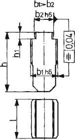 Nutenstein D6323 lose 28x20 mm AMF Nutenstein D6323 lose 28x20 mm AMF