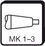 FORUM Spiralbohrer D1870TF HSS 23,00x515 mm MK FORUM Spiralbohrer D1870TF HSS 23,00x515 mm MK