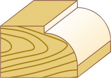 FORTIS Abrundfräse HW R4,8 22,7x12,5x54 S8 Produktbild FORTIS Abrundfräse HW R4,8 22,7x12,5x54 S8 bild 2