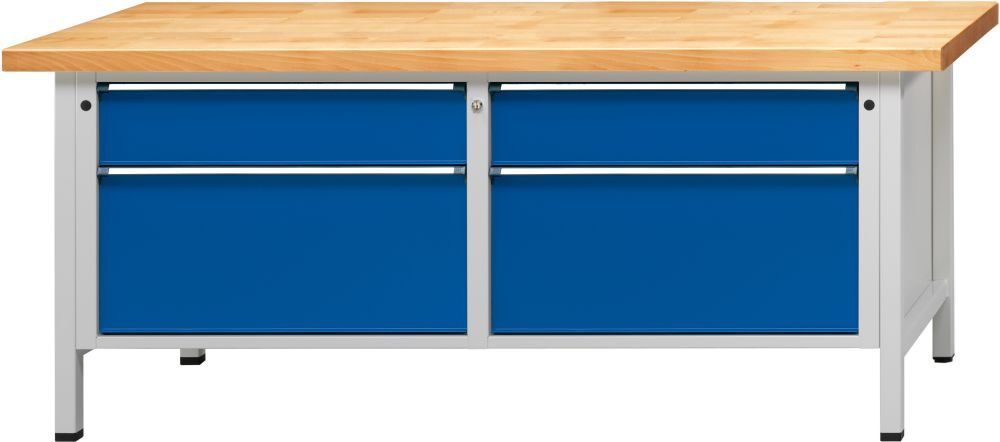 Anke Kasten Werkbank 2000 205 VX 50 mm, 850 mm 7035/5010 Anke Kasten Werkbank 2000 205 VX 50 mm, 850 mm 7035/5010
