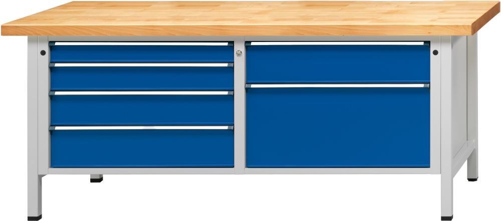 Anke Kasten Werkbank 2000 237 VX 40 mm, 840 mm 7035/5010 Anke Kasten Werkbank 2000 237 VX 40 mm, 840 mm 7035/5010