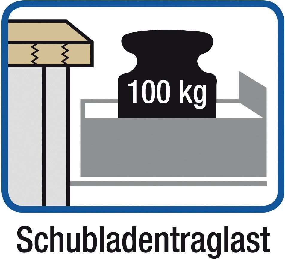 Anke Kasten Werkbank 2000 205 VX 50 mm, 850 mm 7035/5010 Anke Kasten Werkbank 2000 205 VX 50 mm, 850 mm 7035/5010