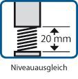 Anke Kombi Werkbank 2000 832 V 40 mm, 840 mm 7035/5010 Anke Kombi Werkbank 2000 832 V 40 mm, 840 mm 7035/5010