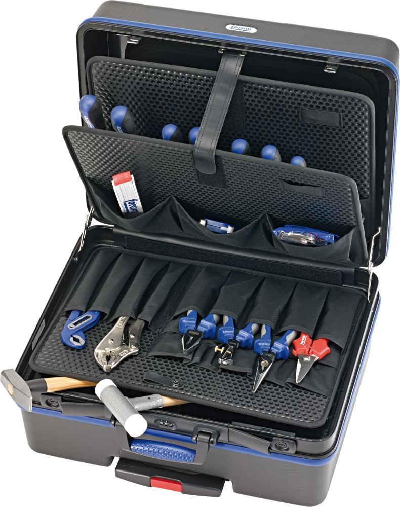 FORUM Werkzeugtrolley HDPE 485x375x225mm Produktbild FORUM Werkzeugtrolley HDPE 485x375x225mm