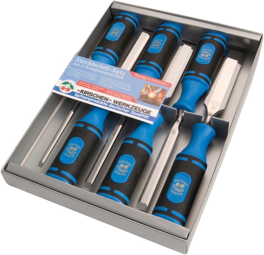 Kirsche Stechbeitelsatz 6-tlg. 1118 SB Produktbild Kirsche Stechbeitelsatz 6-tlg. 1118 SB