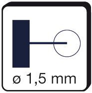 FORUM Taschenmessschieber Festst. 150mm rostfrei Produktbild FORUM Taschenmessschieber Festst. 150mm rostfrei bild 4