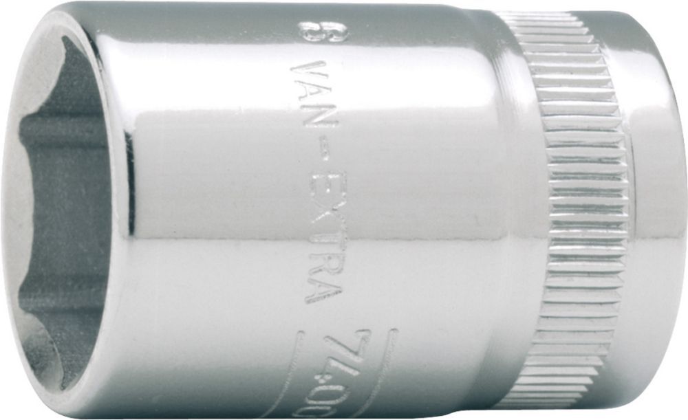 Bahco Steckschlüsseleinsatz 3/8" 19mm 6kt. Produktbild Bahco Steckschlüsseleinsatz 3/8" 19mm 6kt.