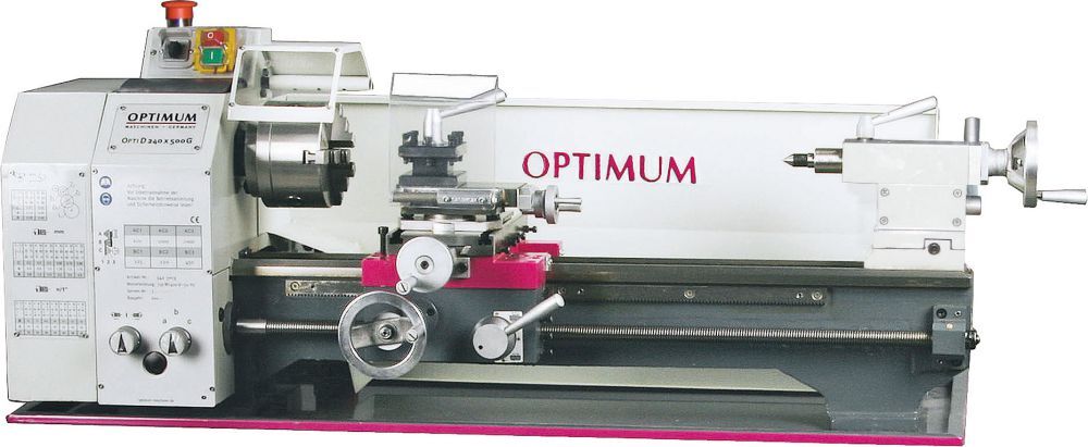Optimum Drehmaschine 230 V D240 X 500 G Produktbild Optimum Drehmaschine 230 V D240 X 500 G