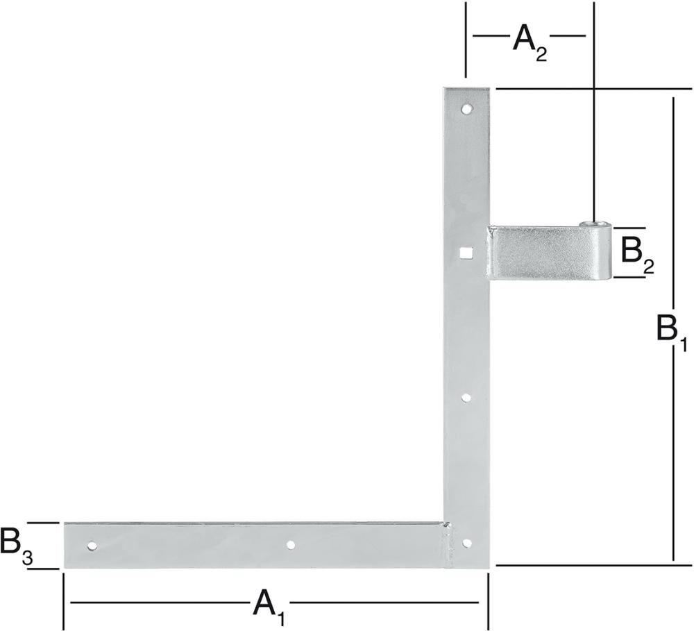 Vormann Haustür Winkelband 600x400 mm Produktbild Vormann Haustür Winkelband 600x400 mm