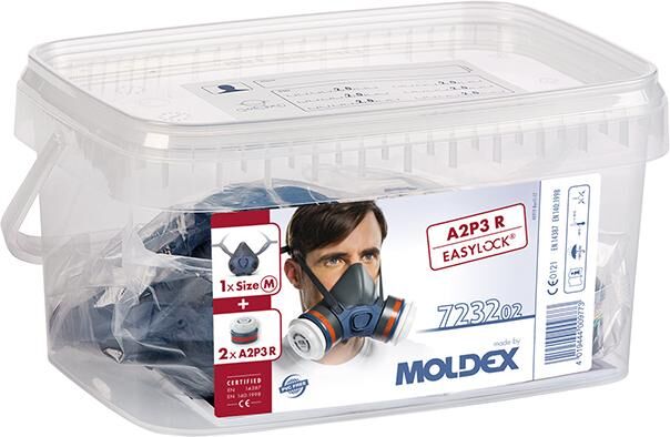 Moldex Atemschutzbox 7232 A2P3 R Produktbild Moldex Atemschutzbox 7232 A2P3 R