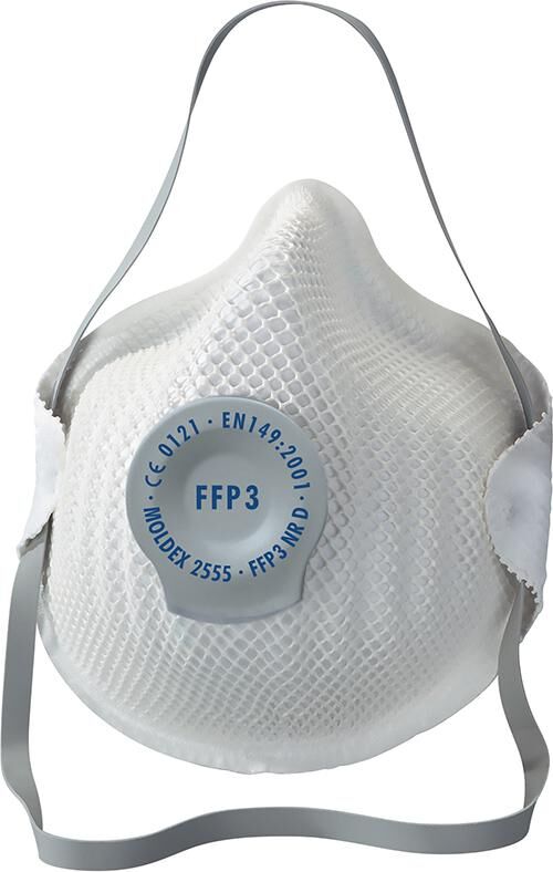Moldex Atemschutzmaske 2555 Klassiker FFP3 NR D Produktbild Moldex Atemschutzmaske 2555 Klassiker FFP3 NR D