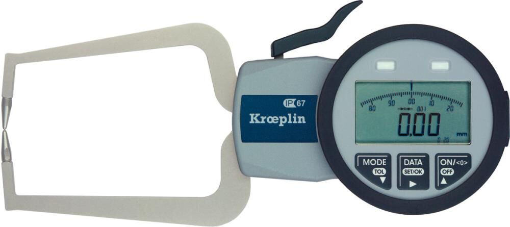 Kröplin Außenschnelltaster 0-50mm mit Digitalanzeige Kröplin Außenschnelltaster 0-50mm mit Digitalanzeige
