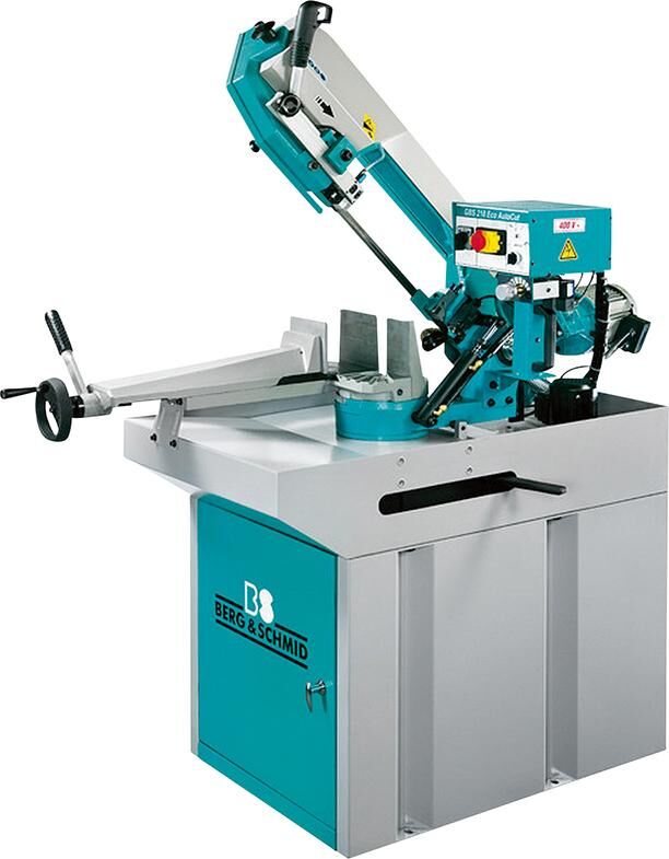 Berg & Schmid Gehrungsbandsäge GBS 218 Eco AutoCut 25-80 m/min 400V stufenlos Berg & Schmid Gehrungsbandsäge GBS 218 Eco AutoCut 25-80 m/min 400V stufenlos