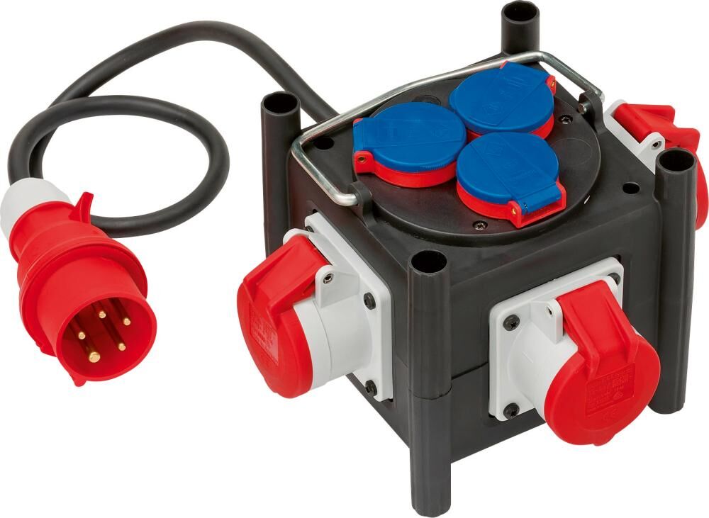 Brennenstuhl Stromverteiler BSV 3 LS E/16 IP54 2m H05RN-F 3G1,0 30W Produktbild Brennenstuhl Stromverteiler BSV 3 LS E/16 IP54 2m H05RN-F 3G1,0 30W