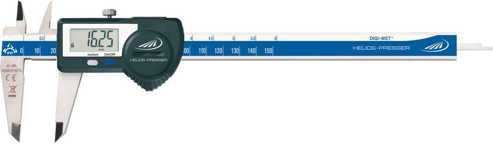 Helios Preisser Digital Taschenmessschieber IP67 150mm Produktbild Helios Preisser Digital Taschenmessschieber IP67 150mm