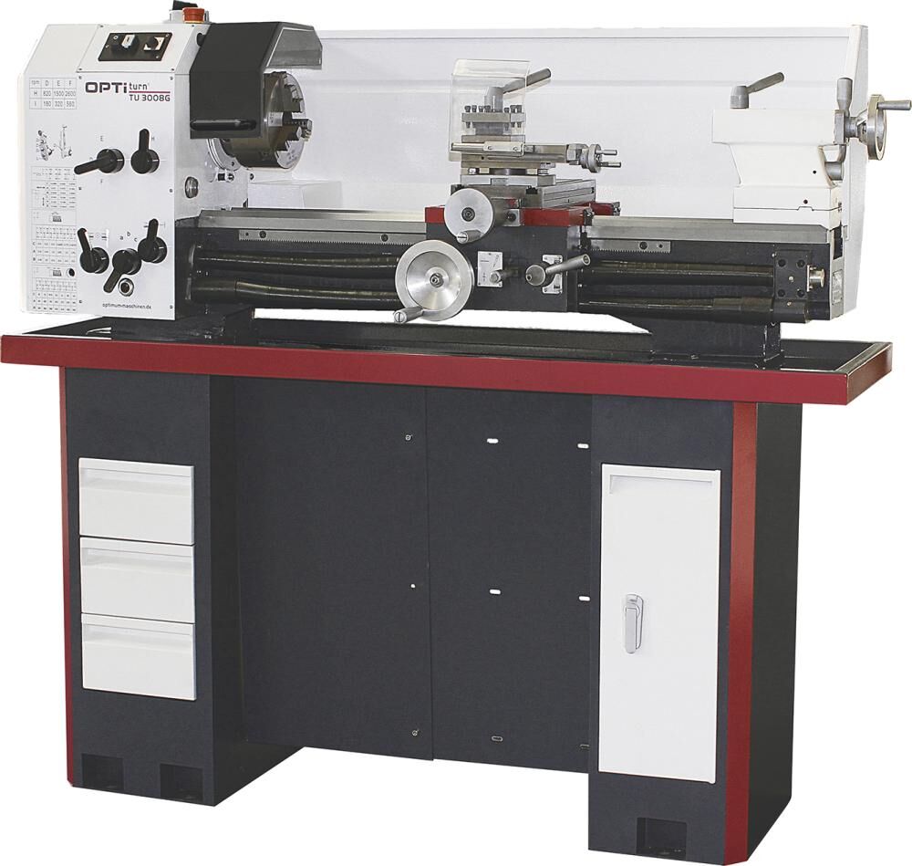 Optimum Drehmaschine OPTIturn TU3008G Produktbild Optimum Drehmaschine OPTIturn TU3008G