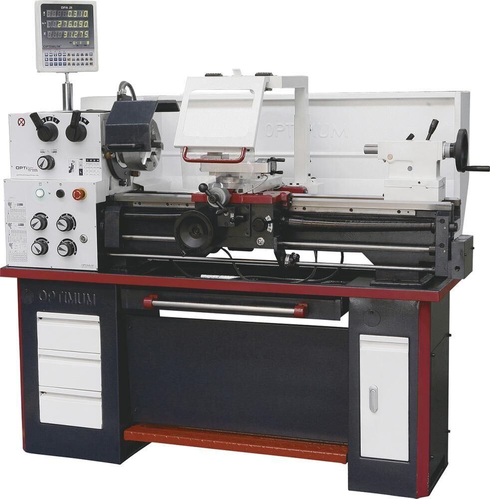 Optimum Drehmaschine OPTIturn TH3309D Produktbild Optimum Drehmaschine OPTIturn TH3309D