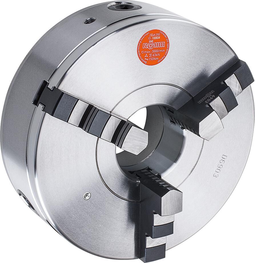Röhm Dreibacken Drehfutter D6350 Guss 315mm Produktbild Röhm Dreibacken Drehfutter D6350 Guss 315mm
