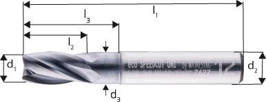 Maykestag ECO Schaftfräser WN FS 35/38G 10mm Z4 Produktbild Maykestag ECO Schaftfräser WN FS 35/38G 10mm Z4