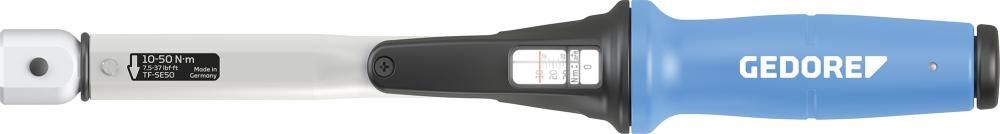 Gedore Drehmomentschlüssel TORCOFIX TF-SE 10-50 Nm 9 x 12 mm Produktbild Gedore Drehmomentschlüssel TORCOFIX TF-SE 10-50 Nm 9 x 12 mm