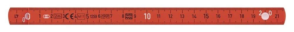 Wiha Gliedermaßstab Longlife electric 2 meter Produktbild Wiha Gliedermaßstab Longlife electric 2 meter bild 2