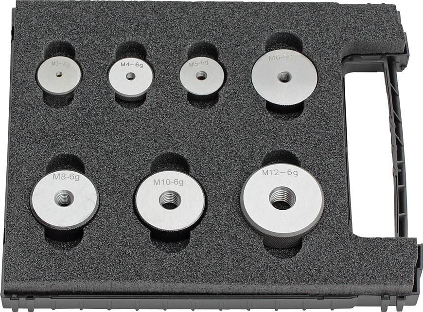 Fortis Gewinde Ausschusslehrring Satz Gewinde M3-M12 6g Produktbild Fortis Gewinde Ausschusslehrring Satz Gewinde M3-M12 6g