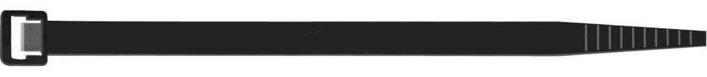 Sapi Selco Kabelbinder schwarz UV 200x4,5 mm a100 Stück Produktbild Sapi Selco Kabelbinder schwarz UV 200x4,5 mm a100 Stück