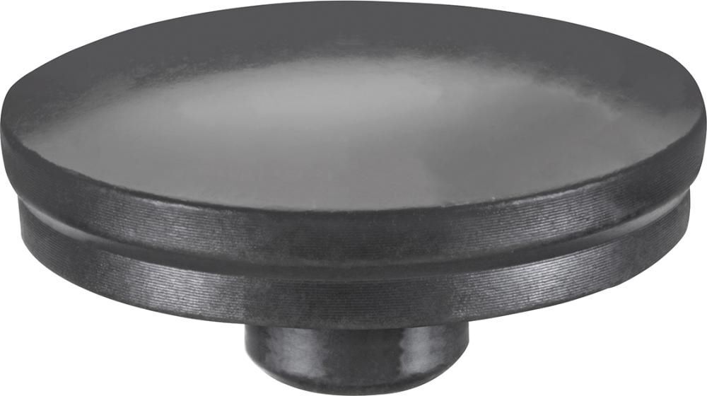 AMF Kugelaufsatz Gesamt Durchmesser 37 mm Höhe 18 mm Schaft 12 mm Produktbild AMF Kugelaufsatz Gesamt Durchmesser 37 mm Höhe 18 mm Schaft 12 mm