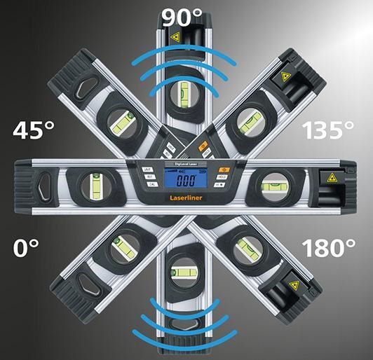 Laserliner Laser Wasserwaage DigiLevel Laser G40 40 cm Produktbild Laserliner Laser Wasserwaage DigiLevel Laser G40 40 cm bild 8