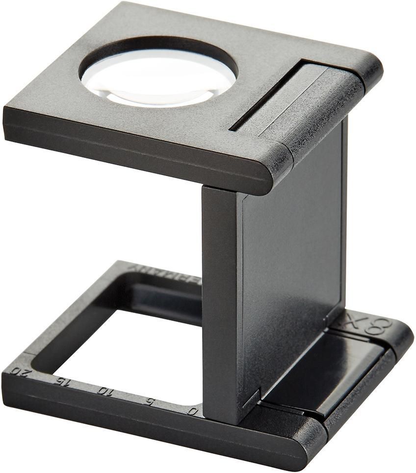 Eschenbach Präzisions Messfadenzähler 8-fach 20x20 mm Produktbild Eschenbach Präzisions Messfadenzähler 8-fach 20x20 mm