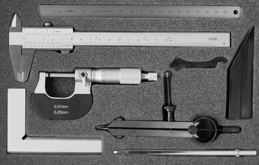 Fortis Messzeug Satz 7 teilig Produktbild Fortis Messzeug Satz 7 teilig