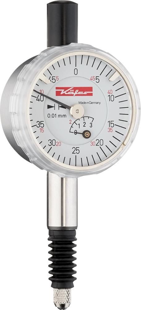 Käfer Präzisions Kleinmessuhr KM6T Ablesung 0,01 mm Durchmesser 32 mm IP53 Produktbild Käfer Präzisions Kleinmessuhr KM6T Ablesung 0,01 mm Durchmesser 32 mm IP53