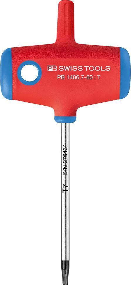 PB Swiss Tools Quergriff Schraubendreher 60 mm Torx 7 Produktbild PB Swiss Tools Quergriff Schraubendreher 60 mm Torx 7