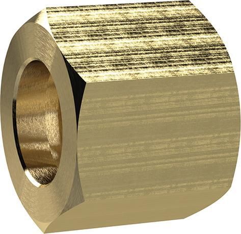 Riegler Sechskant Überwurfmutter Innengewinde G 3/8 Zoll Länge 15 mm Schlüsselweite 19mm Produktbild Riegler Sechskant Überwurfmutter Innengewinde G 3/8 Zoll Länge 15 mm Schlüsselweite 19mm
