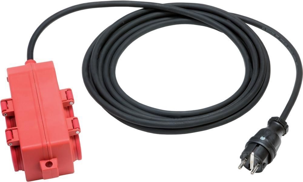 Althoff Vierfach-Verteiler IP44 10 meter H07RN-F3G1,5 Neopren Produktbild Althoff Vierfach-Verteiler IP44 10 meter H07RN-F3G1,5 Neopren